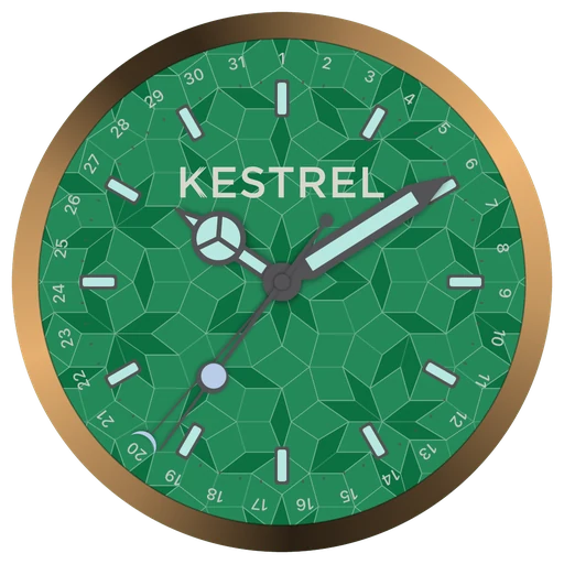 ライトモードの ChronoSet プレミアムスポーツウォッチフェイス